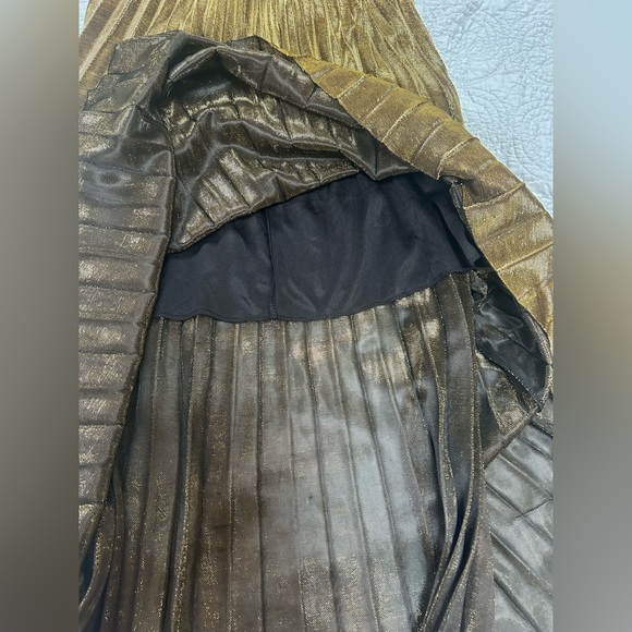 Chartou Gold Shimmer Skirt - Picture 5 of 5